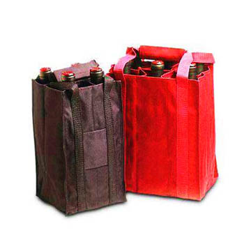 G1218 4bottle non-woven wine bag/6bottle non-woven wine bag